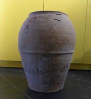Grosse Terracotta Amphore aus Spanien, H. 60 cm. Ø 50 cm.