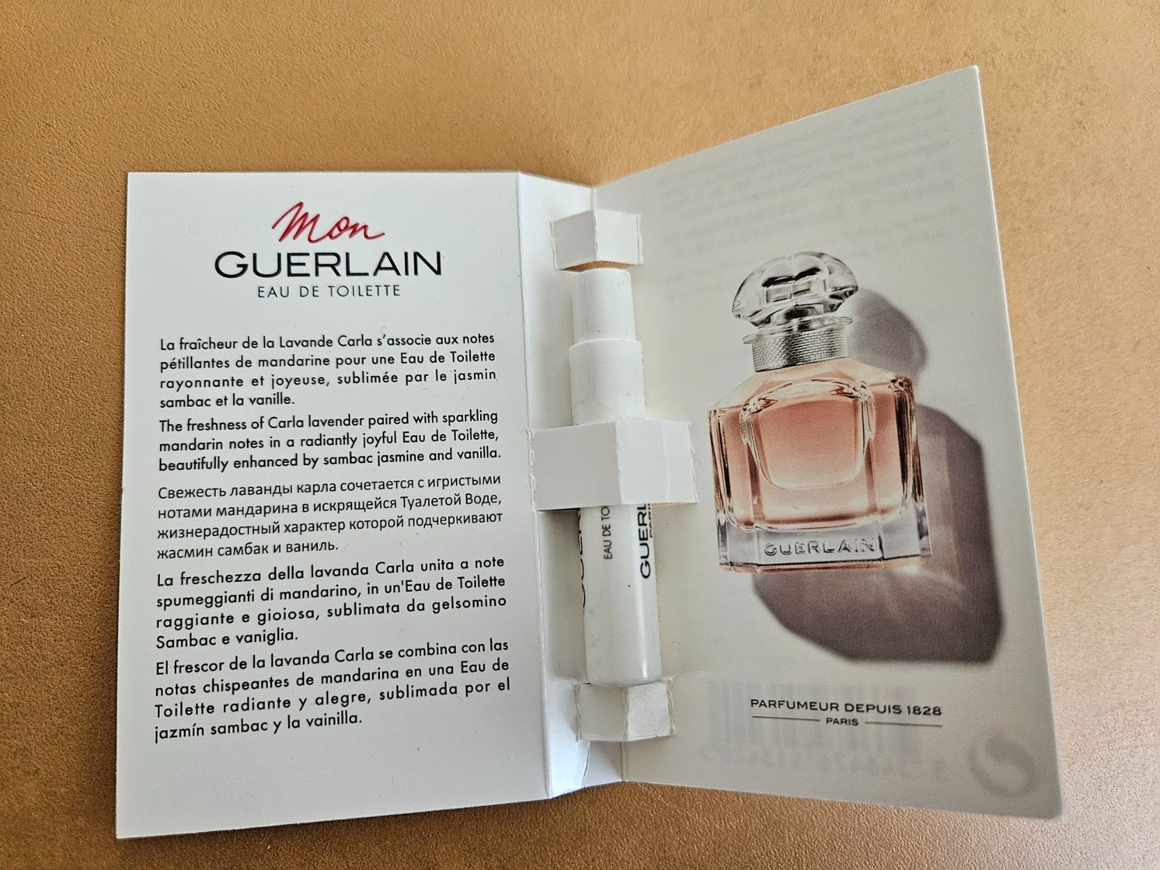 Guerlain Parfums & Eau de Toilette: Mon GUERLAIN - EAU DE TOILETTE - 0.7ML – Neuf avec emballage d'origine à Aesch BL par Chrutli1 2
