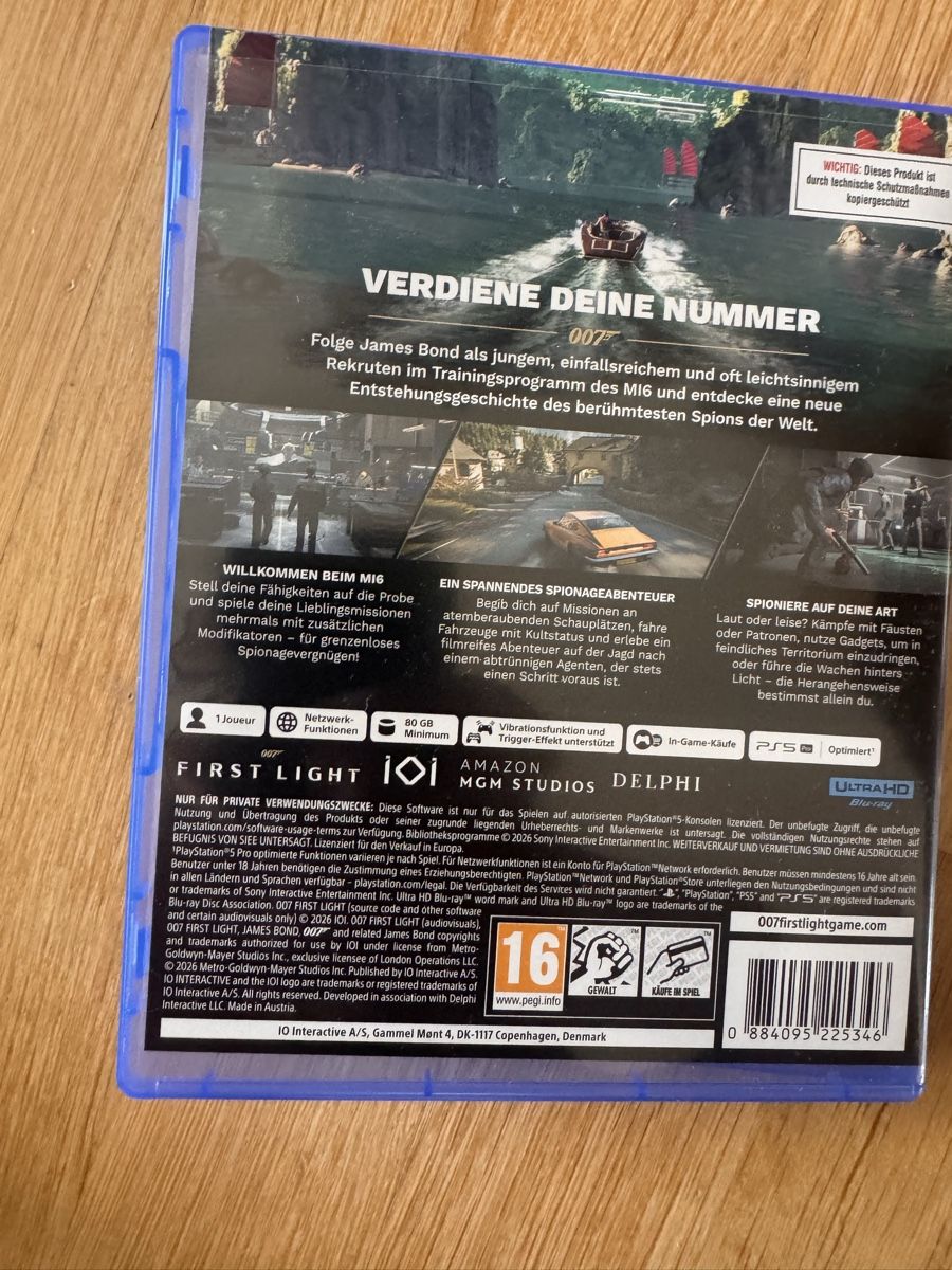 Giochi:  007 FIRST LIGHT PS5 – Usato da Cham venduto da ahiman 2