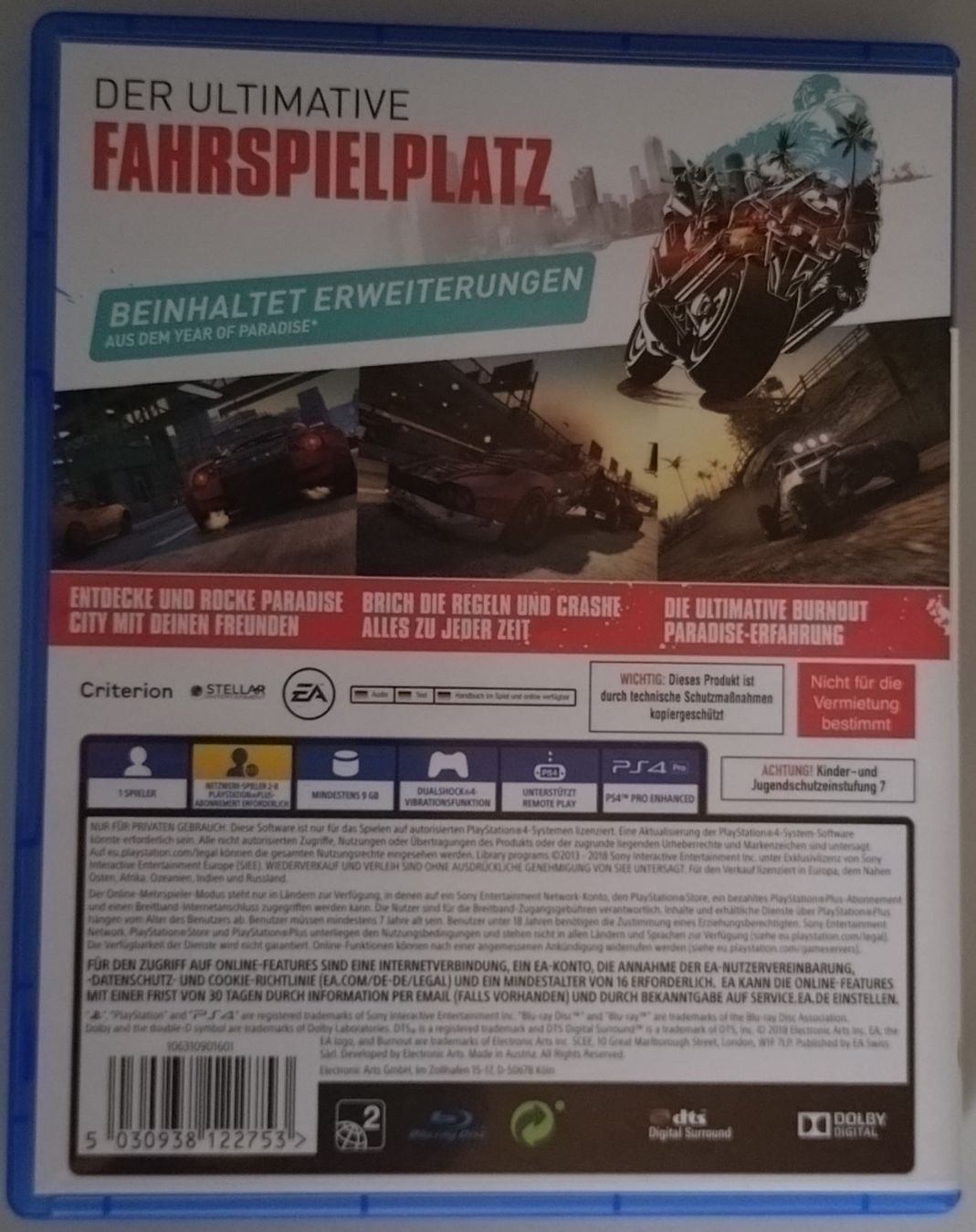 Sony Jeux: Burnout Paradise Remastered PS4 – D'occasion à Kreuzlingen par GoodTrade2412 1