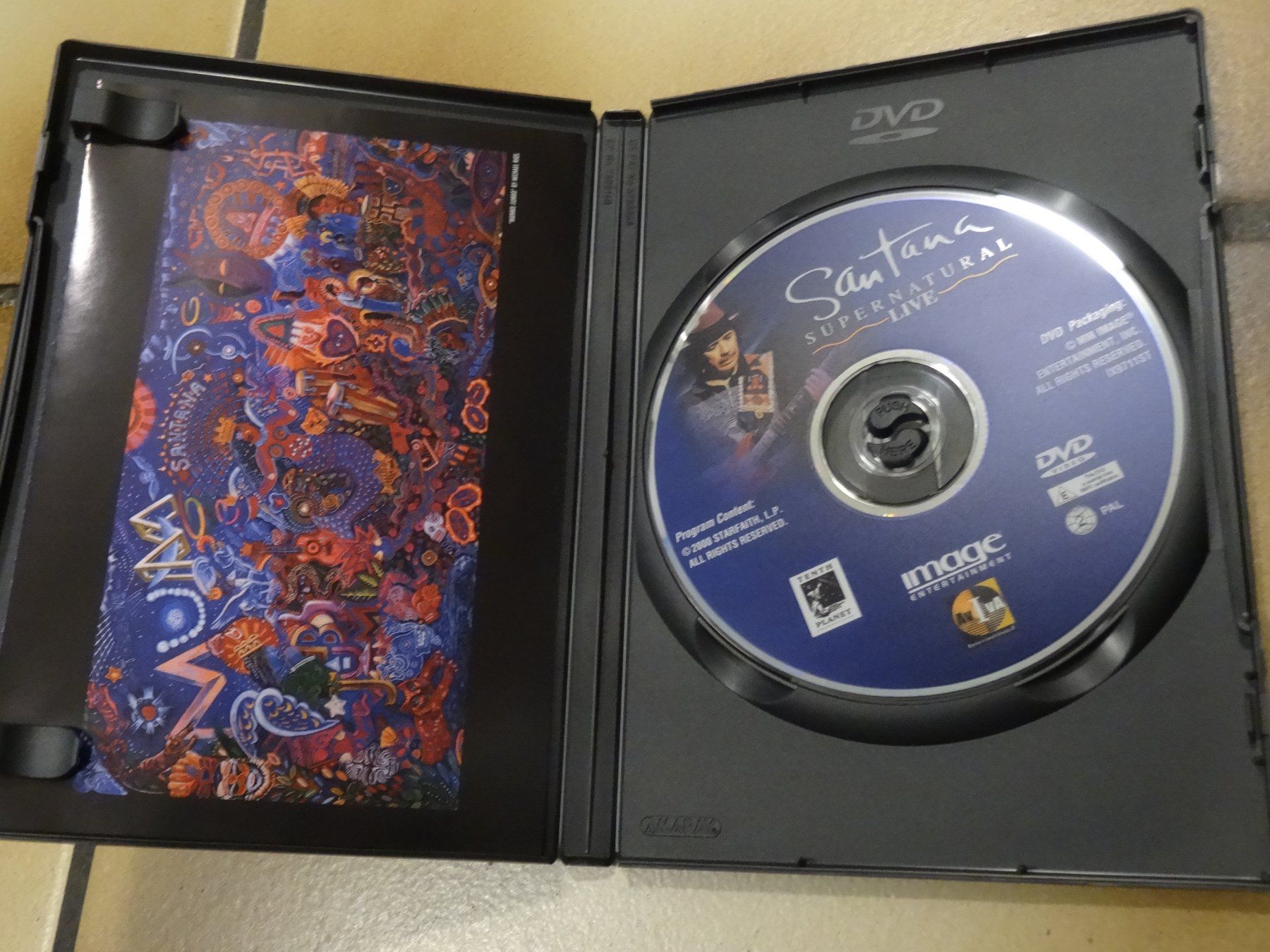 Tutti i DVDs: Santana Supernatural Live DVD – Usato da Olten venduto da Disc-Ausverkauf 1