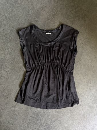 Miu Miu Top, Seide, Gr. S