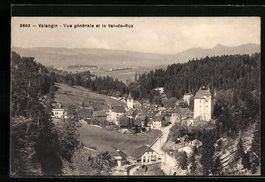 Valangin, Vue générale et le Val-de-Ru