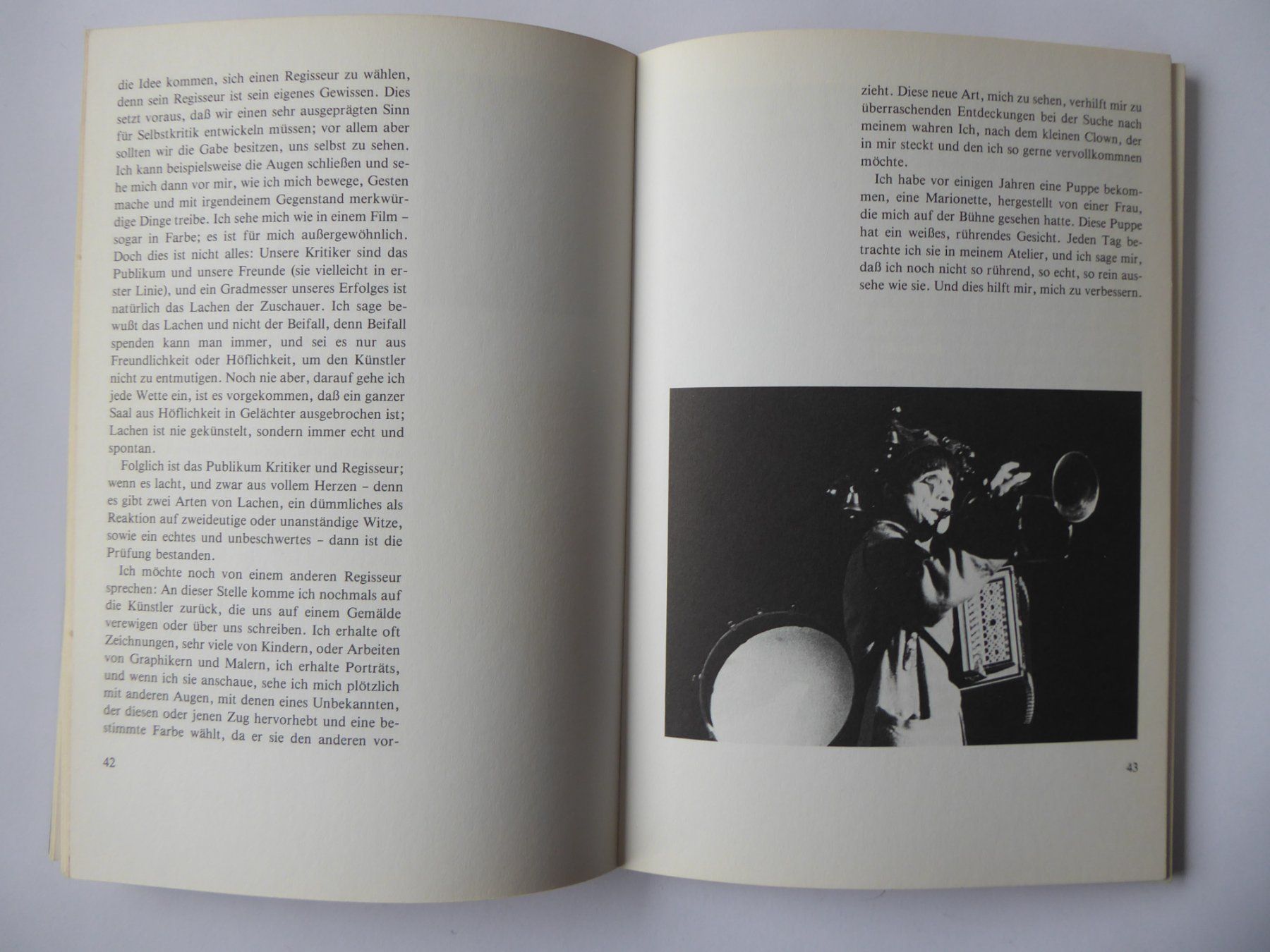 Libri: Buch Clown Dimitri, Patrick Ferla, W. Classen Verlag 1980 – Usato da Turbenthal venduto da Nautop 4