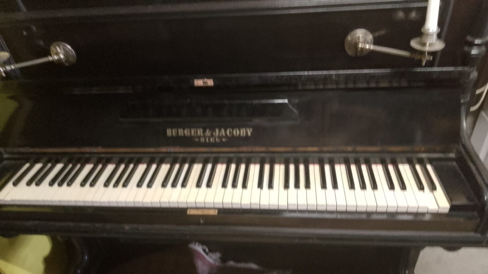 Musikinstrumente: Beautiful piano from 1855 – Gebraucht aus Gsteigwiler von Marqui 6