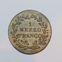 1/2 Franken 1835 Tessin (HMZ 2-926a) ss-vz