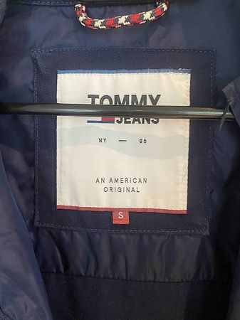 Tommy Jeans Herren Übergangsjacke Navy Blau Gr. S