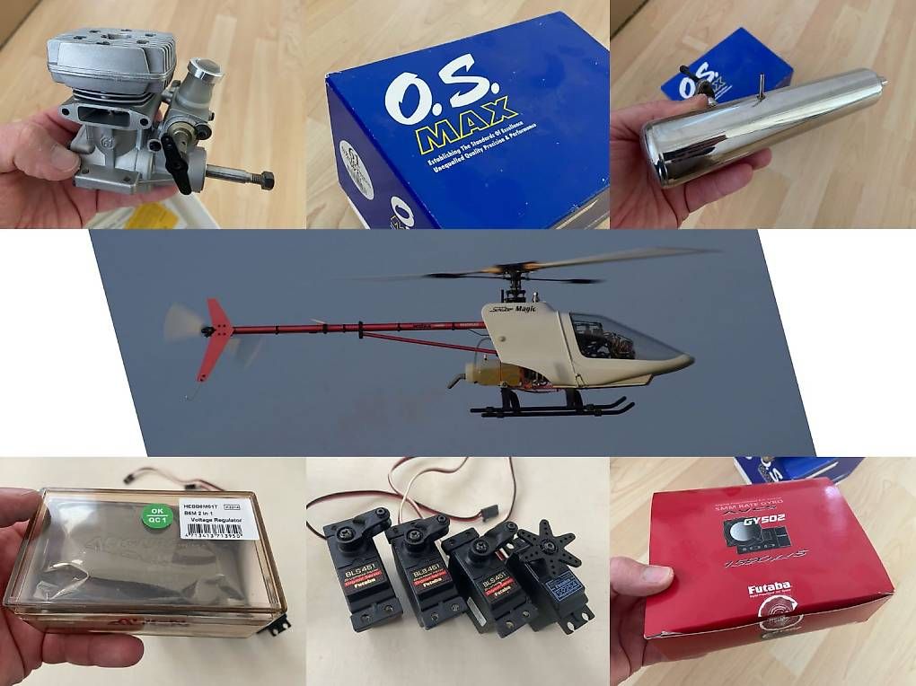 Robbe RC Modellbau: NEU robbe Schlüter Magic S2883 "fast fertig" montiert – Gebraucht aus Gontenschwil von Hpassat 5
