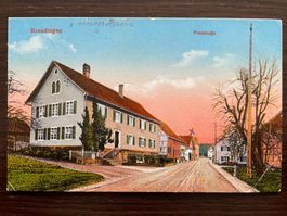 BASADINGEN - (SCHLATTINGEN) Poststrasse, Guggenheim, 1925