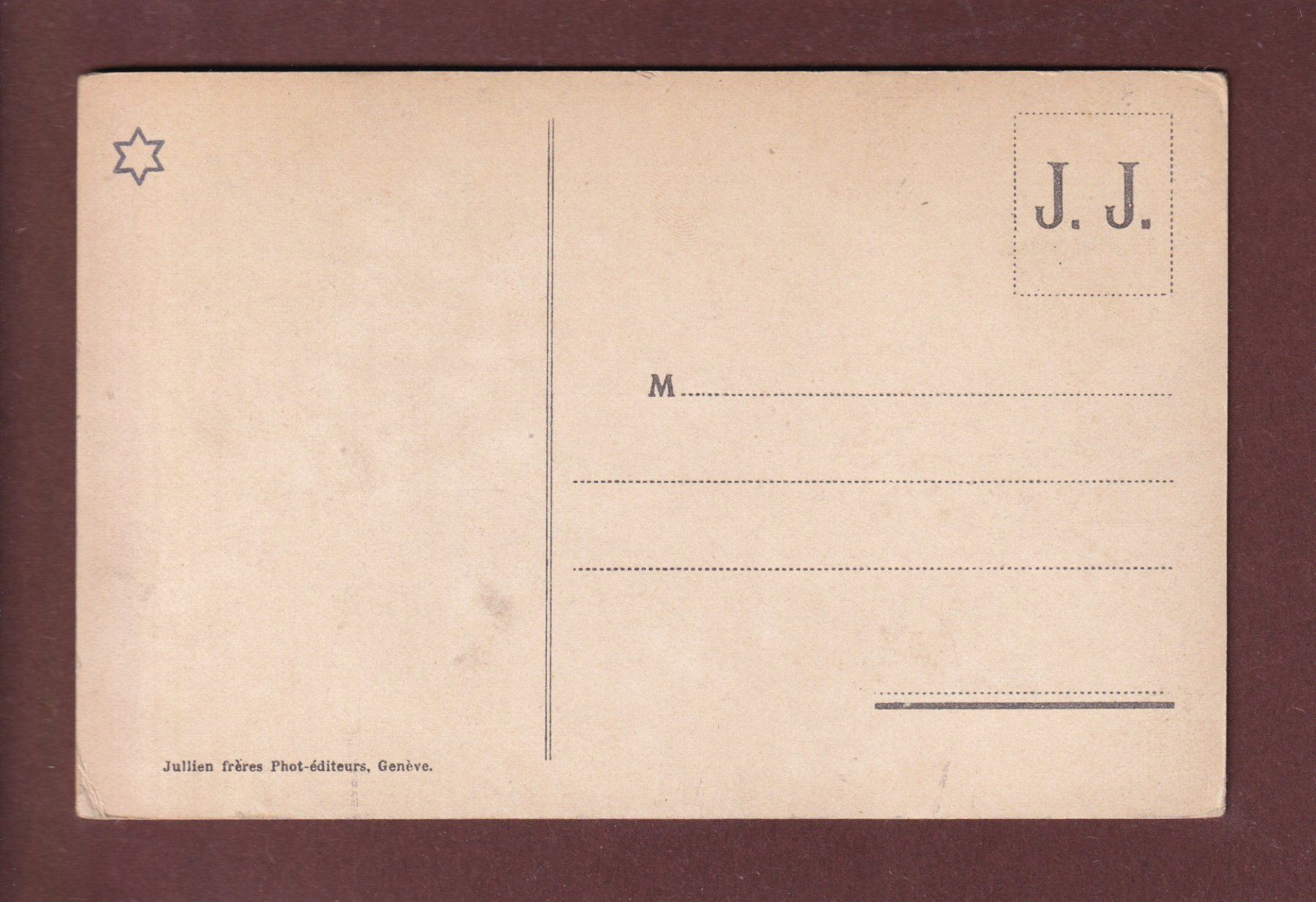 Cartoline postali: GENEVE - Rue du Mont Blanc - Tram – Usato da Pully venduto da nicecards 1