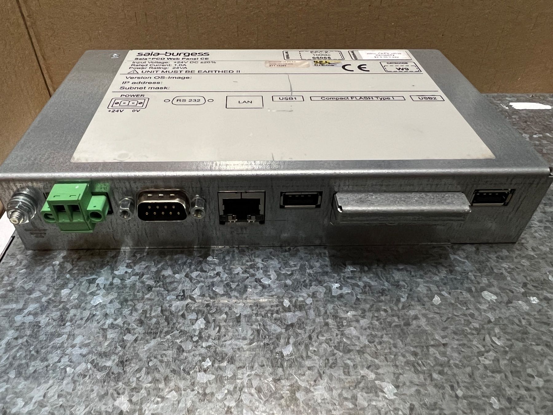 Sistema di controllo: Saia PCD Web Panel CE – Usato da Romanshorn venduto da DonRicardoo 2
