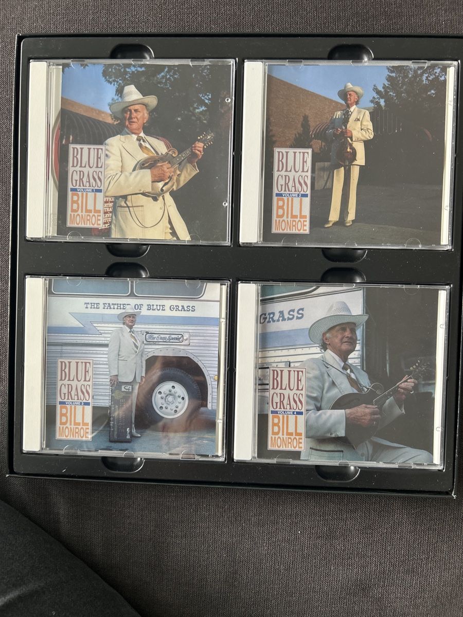 CD: Bill Monroe - Blue Grass 1970-1979 - 4 CD Box Set! – Usato da Wohlen AG venduto da Rstoeckli6 2
