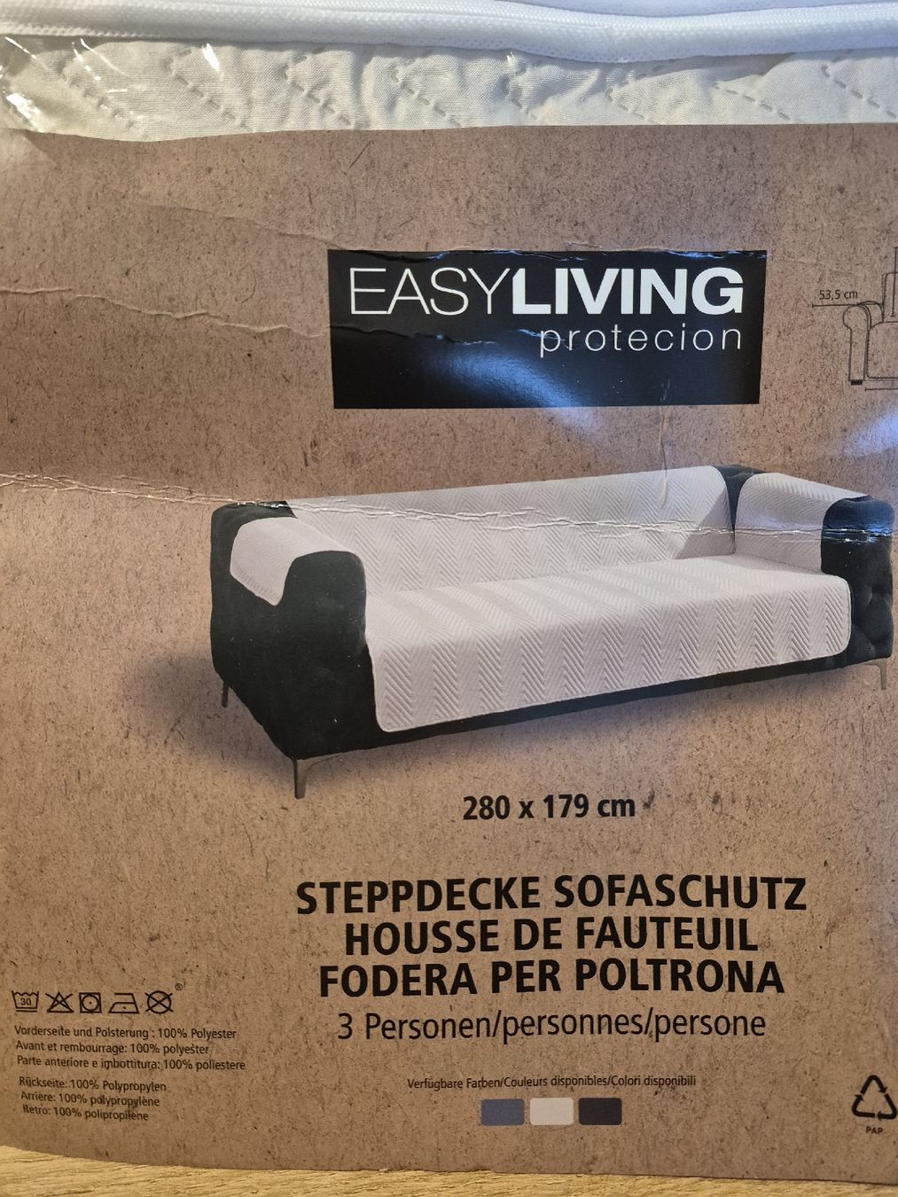 Coperte: Steppdecke Sofaschutz – Nuovo e nell'imballaggio originale da Wädenswil venduto da Orso31 1