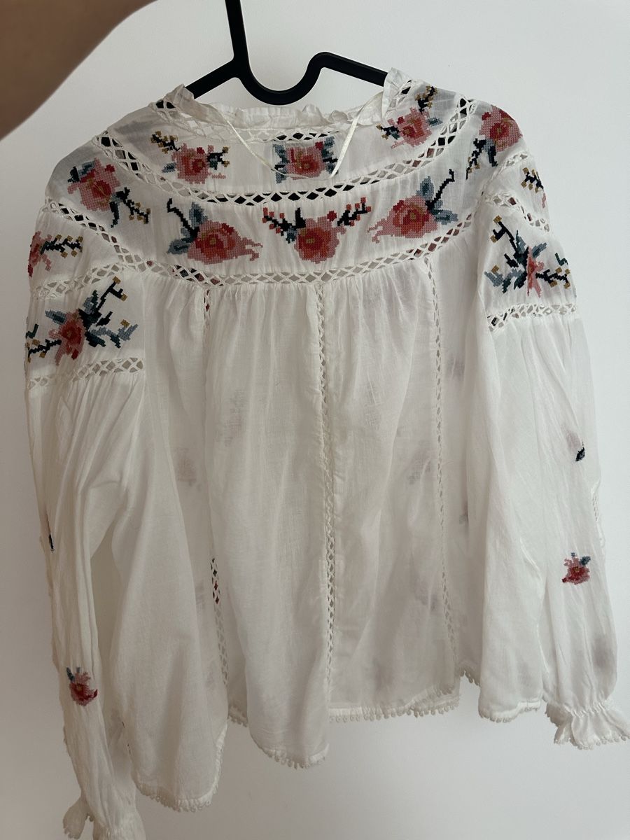 Zara Camicette: Zara Bluse Boho-Stil – Usato da Wallisellen venduto da Miiuuzz 1