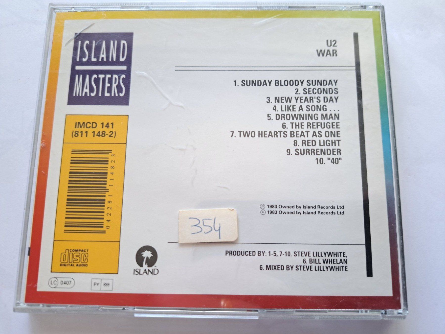 CD: CD U2 - Wars  – Usato da Pully venduto da bro_n52j 1