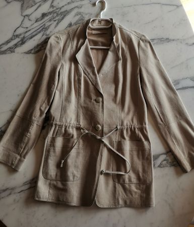 Betty Barclay, Wildleder Longblazer