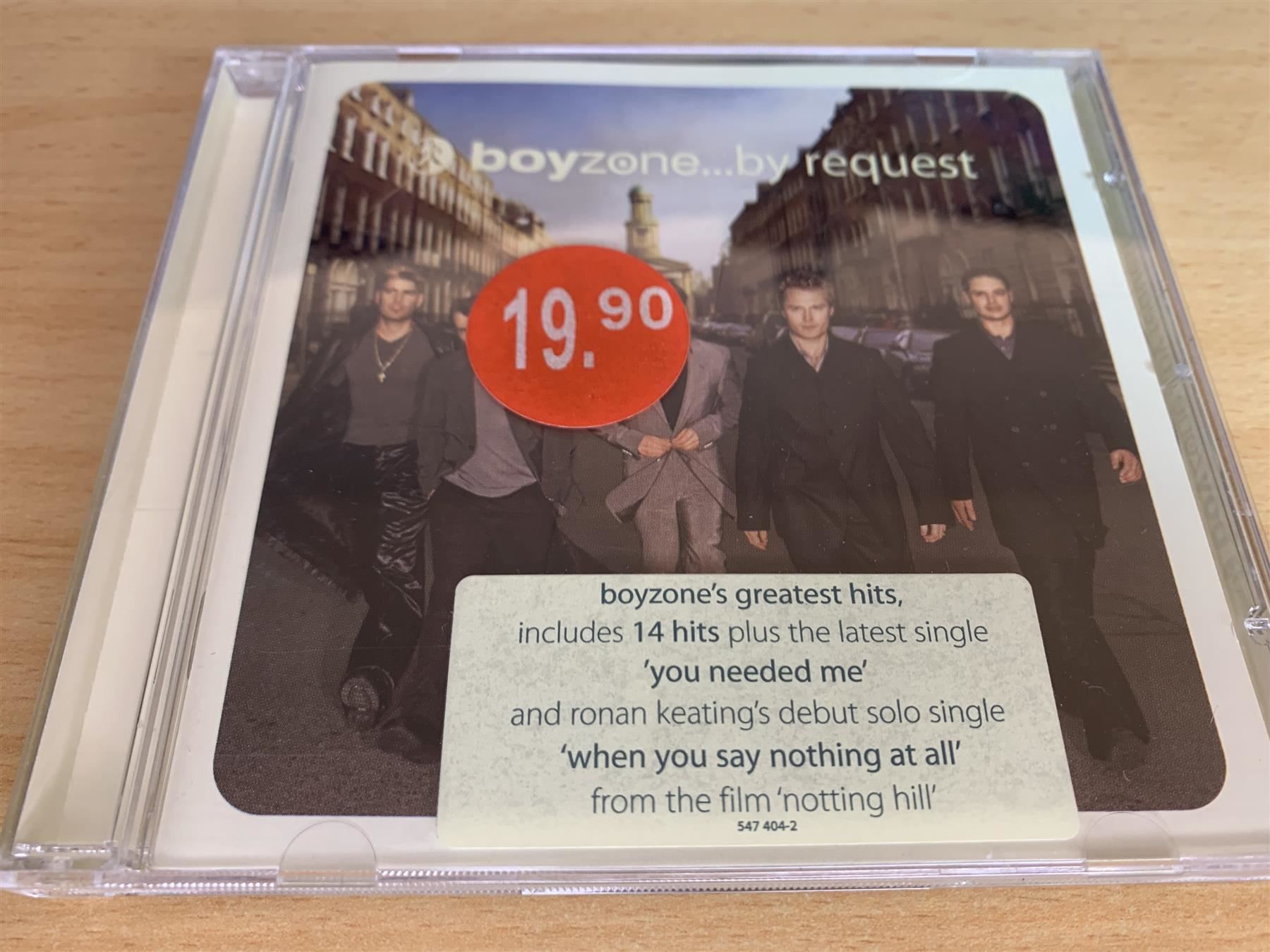 CD: Boyzone – ...By Request – Usato da Rikon im Tösstal venduto da Alpenmutz