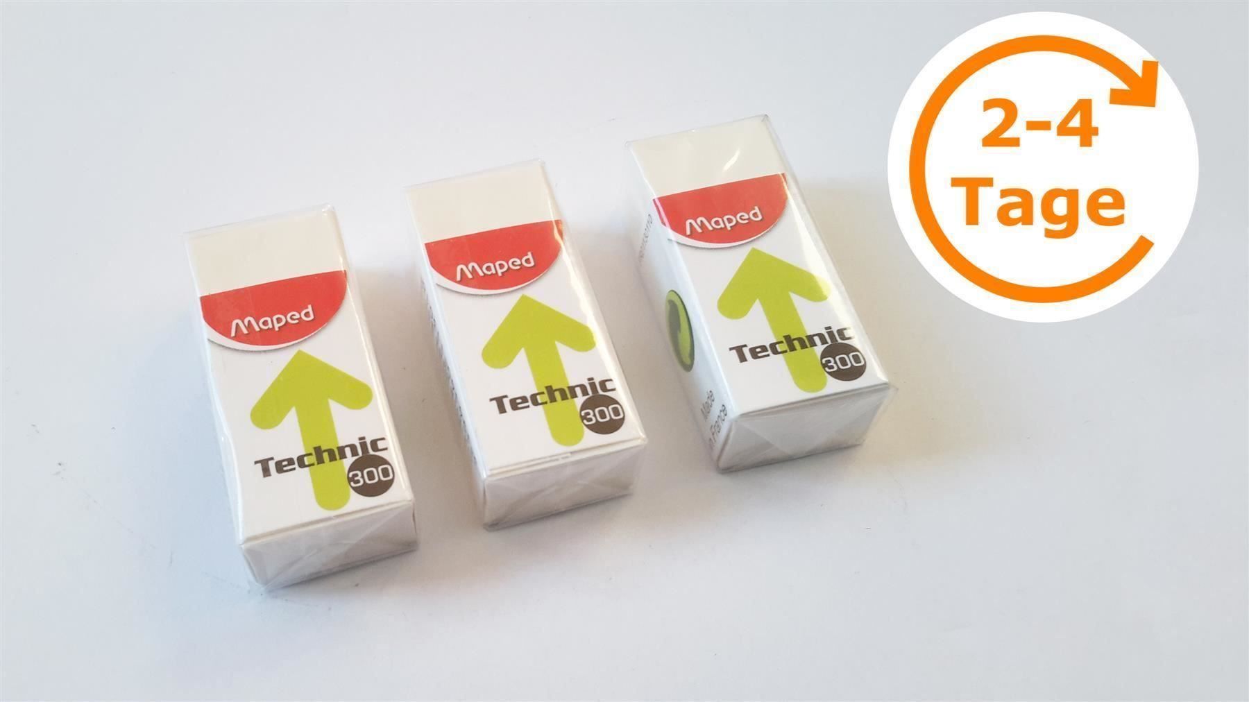 Altro in Scrittura & Disegno: Radiergummi, 3er-Set, Maped Technic 300 – Nuovo e nell'imballaggio originale da St. Gallen venduto da cointec