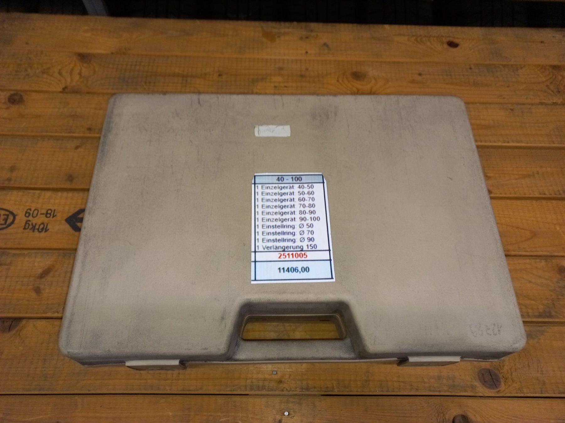 Tesa Misurare: TESA Imicro Kompletts 40-100mm Koffer – Usato da Frasnacht venduto da martin.schlaepfer 3