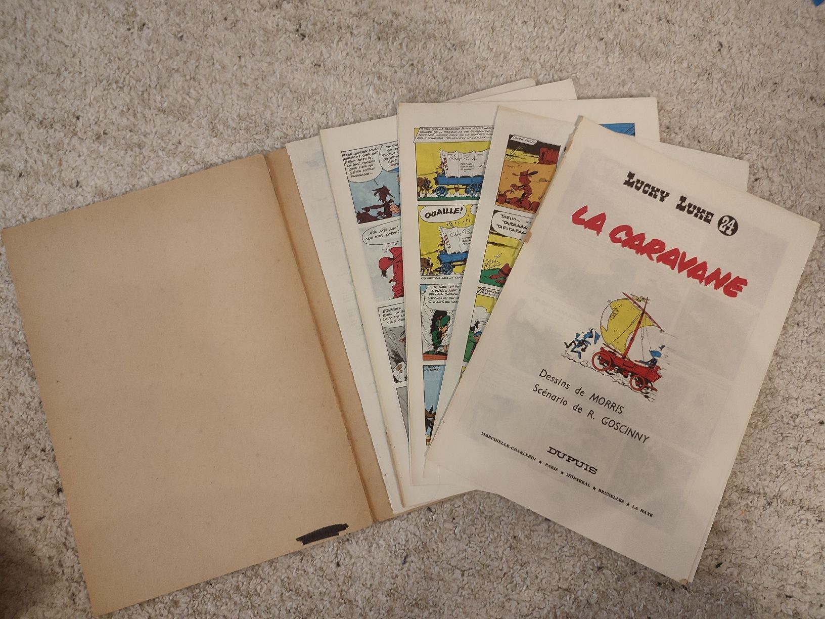 Fumetti: Lucky Luke - La Caravane - 24a1970 - ME – Usato da Bougy-Villars venduto da Vogue 1