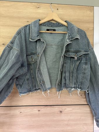 Cropped Jeansjacke