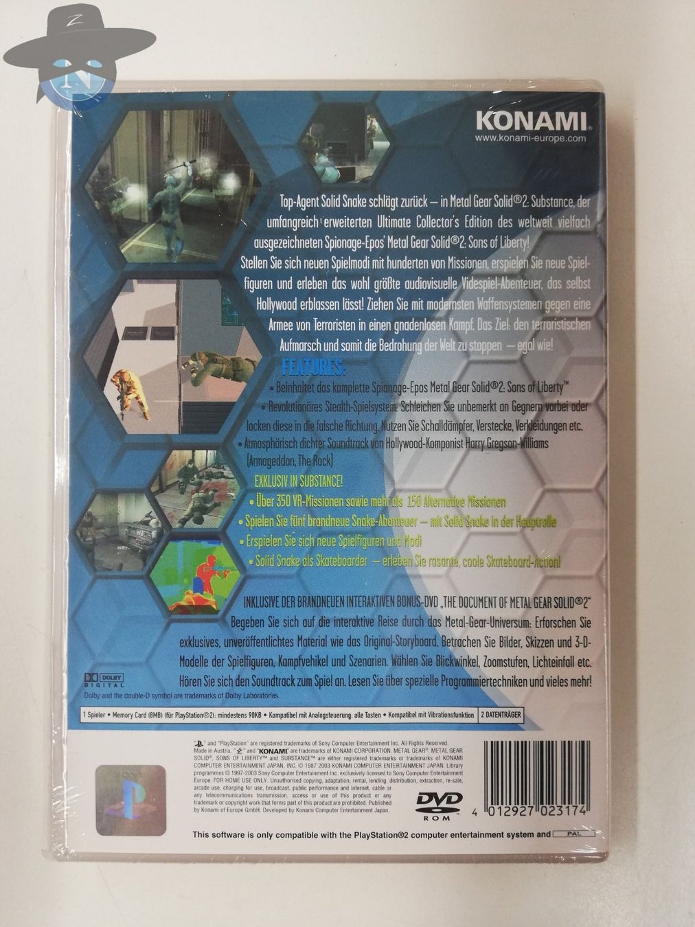 Sony Spiele: Metal Gear Solid 2 - Substance / Sony PS2 / NEU - sealed – Neu (gemäss Beschreibung) aus St. Gallen von zorro_dc 1