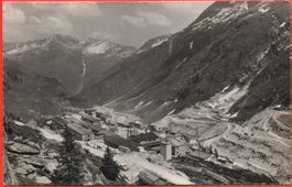 GÖSCHENEN Kraftwerk Baustelle Göscheneralp - Baracken-Dorf