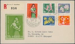 1962 - Pro Juventute - FDC ET