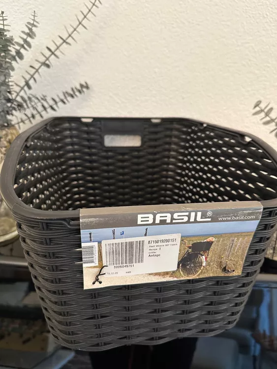 Basil Cairo Hinterradkorb (schwarz) günstig kaufen