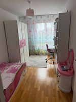 Komplettes Kinderzimmer im Prinzessinnen-Design – Weiss/Rosa