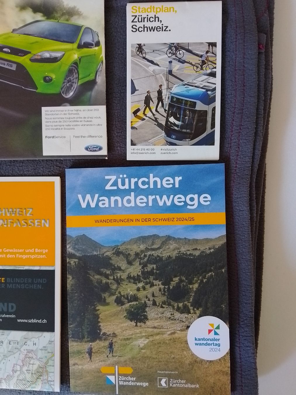 Livres: Reiseführer Karten Schweiz Zürich – D'occasion à Eglisau par sch_m6rw 2