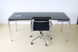 USM Tisch Schwarz (175x75)