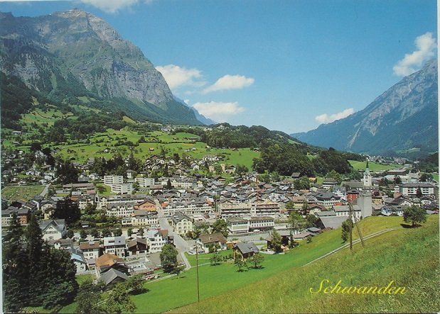 Cartoline postali: SCHWANDEN GL – Nuovo (secondo la descrizione) da Jona venduto da philajona