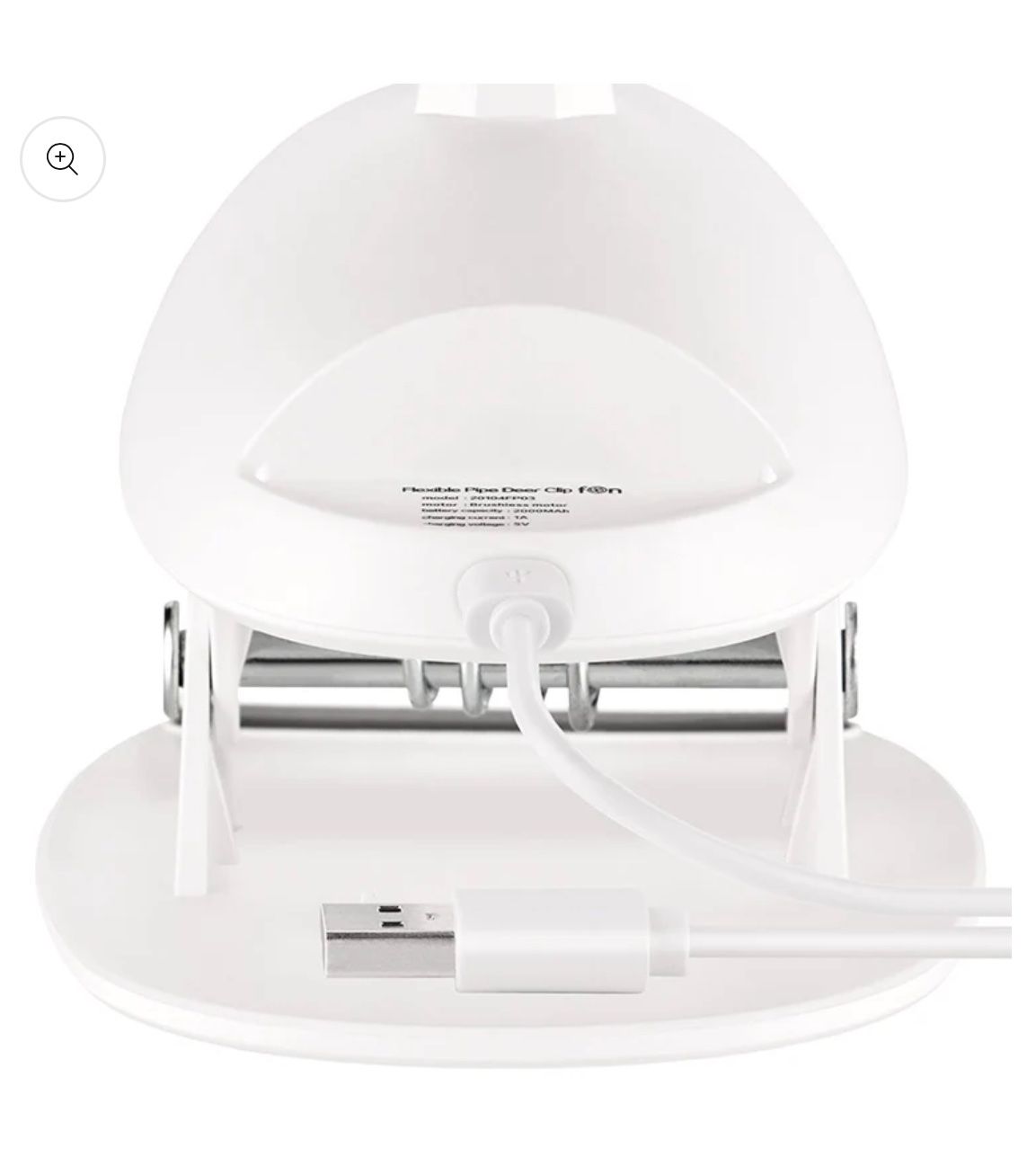 Ventilatori: neuer TISCHVENTILATOR BREEZY CLIP weiss – Nuovo e nell'imballaggio originale da Necker venduto da liq24 3