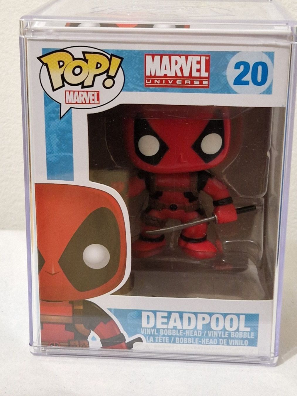 Funko Figuren: Funko Pop Marvel Universal Deadpool #20+ Acryl-Schutzhülle – Neu (gemäss Beschreibung) aus Igis von Vulleta.38