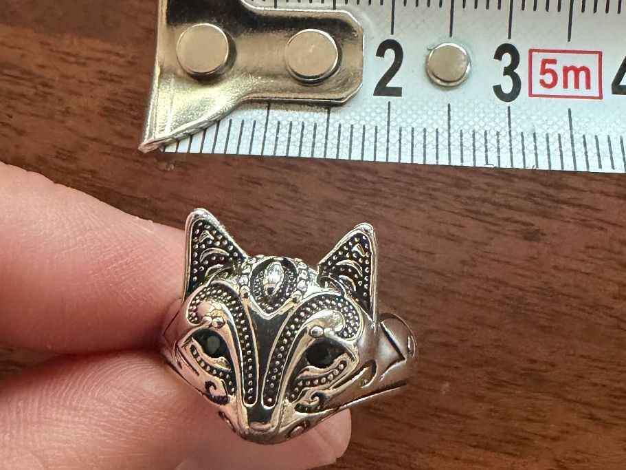 Anelli: Katzendesign Ring, neu, verstellbar – Nuovo (secondo la descrizione) da Gams venduto da Mariawicca 8
