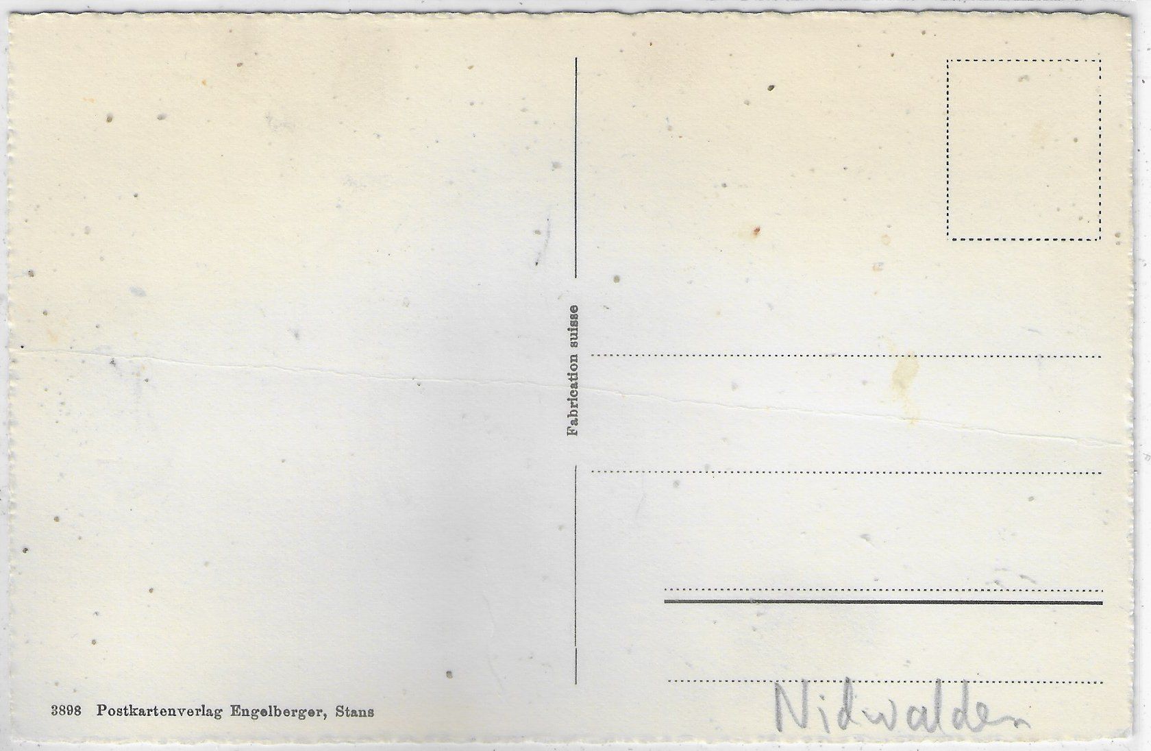 Cartoline postali: Emetten mit Niederbauen – Usato da Ettingen venduto da Kartenplanet 1
