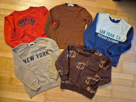 5 Pullover 122/128 H&M