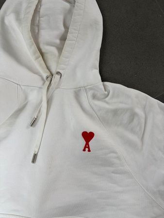 Ami Paris Hoodie weiss