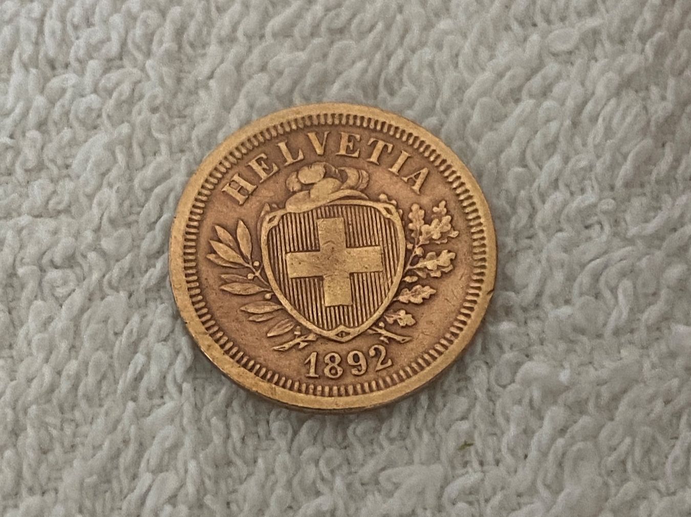 Tutti le monete: 1 centime/Rappen 1892 B – Usato da Nyon venduto da Ilmi09