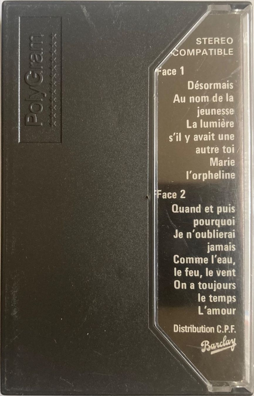 Musicassette: CHARLES AZNAVOUR - DÉSORMAIS VOLUME 9 – Usato da Poliez-Pittet venduto da Newtown-Records 1