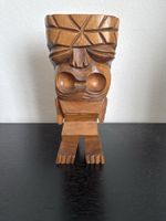 Holz Tiki Statue, Hawaii Deko, Vintage Look, Rarität!