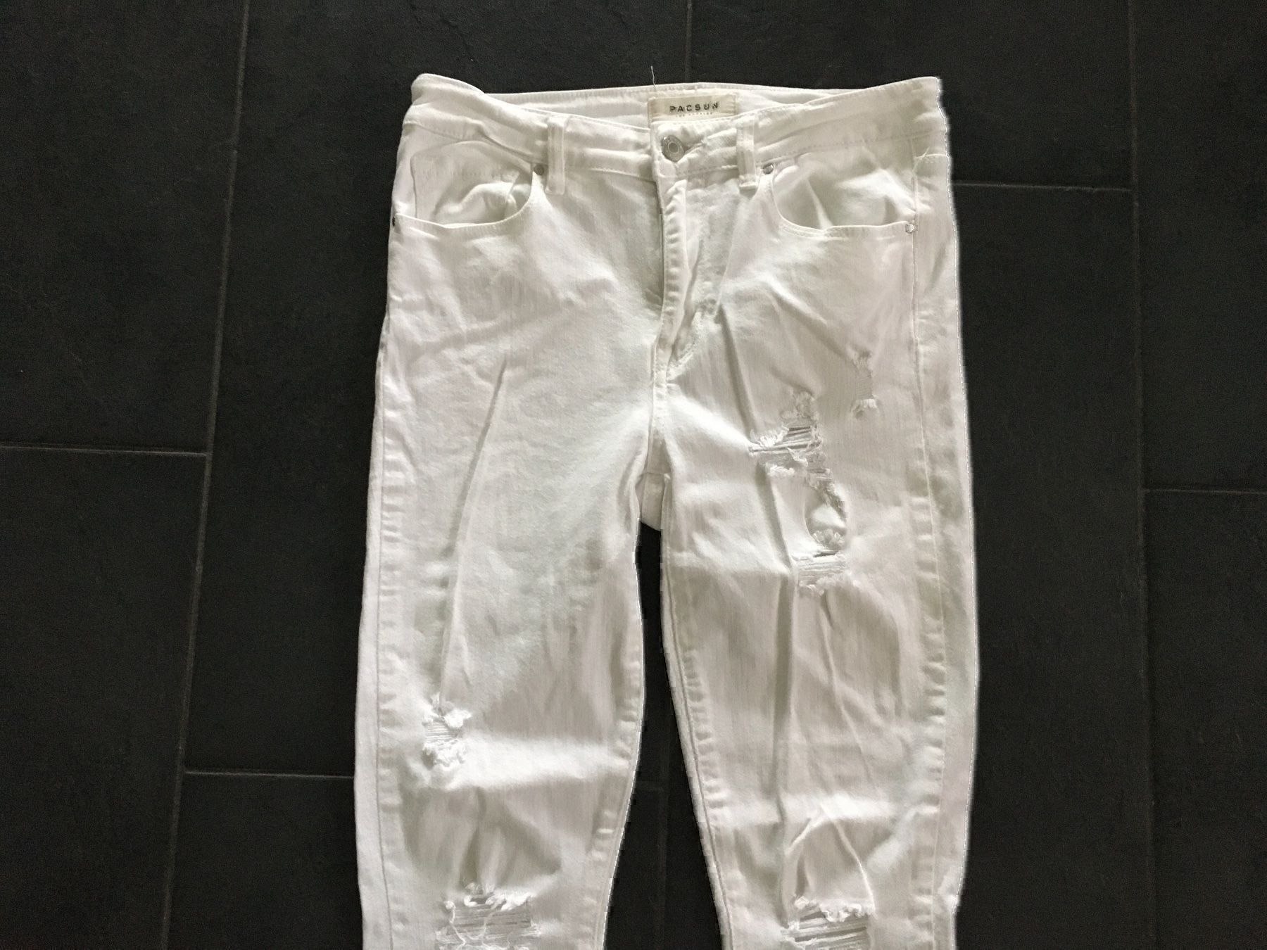 Jeans: Pacsun weisse Jeans Gr 36 Baumwolle – Nuovo (secondo la descrizione) da Goldau venduto da Rjn 1