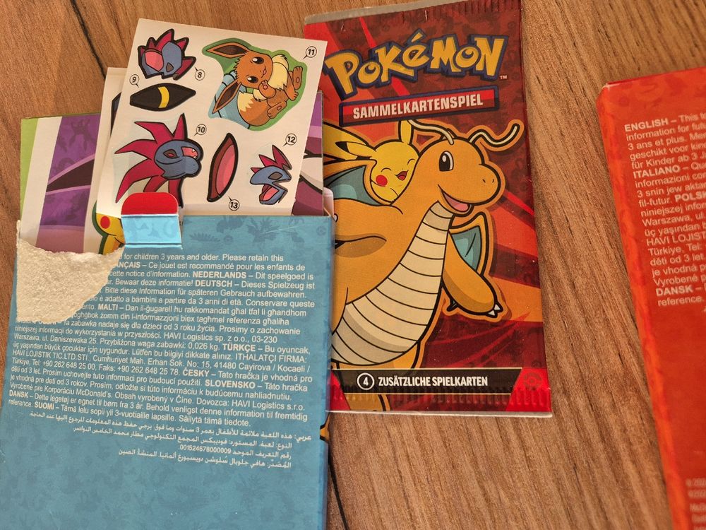 Booster Macdonald Pokémon booster (Neu (gemäss Beschreibung)) in Ursy ...