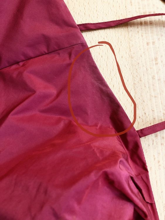 Rot schimmerndes Festtags-Cocktailkleid 6