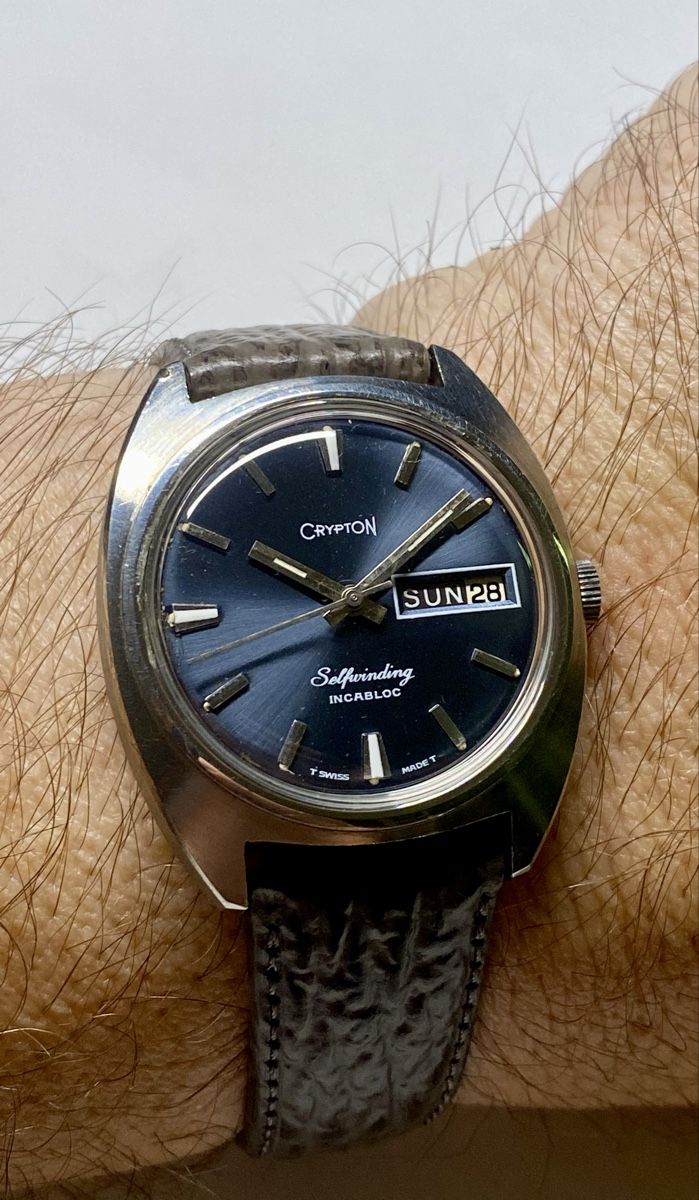 Montres: Montre vintage Crypton automatic day&date – D'occasion à Montagny-la-Ville par SecondA6Heuer 4