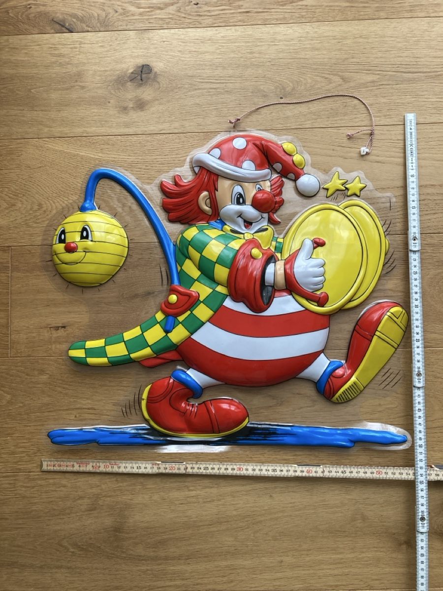 Tutte le decorazioni: Fasnachtsdeko Clown  – Usato da Schüpfheim venduto da Navara3 1