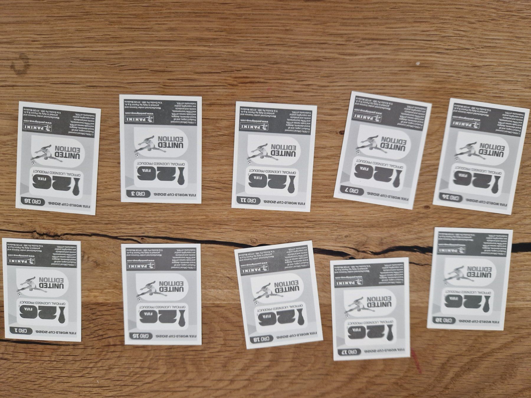 Panini Sammelbilder & Trading cards: Panini Sticker, Kroatien – Gebraucht aus Metzerlen von SS01 1