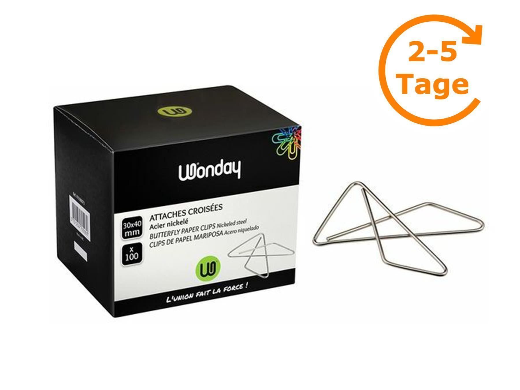 Supporti a parete: Schmetterlingsklammern, 30 x 40 mm – Nuovo e nell'imballaggio originale da St. Gallen venduto da cointec