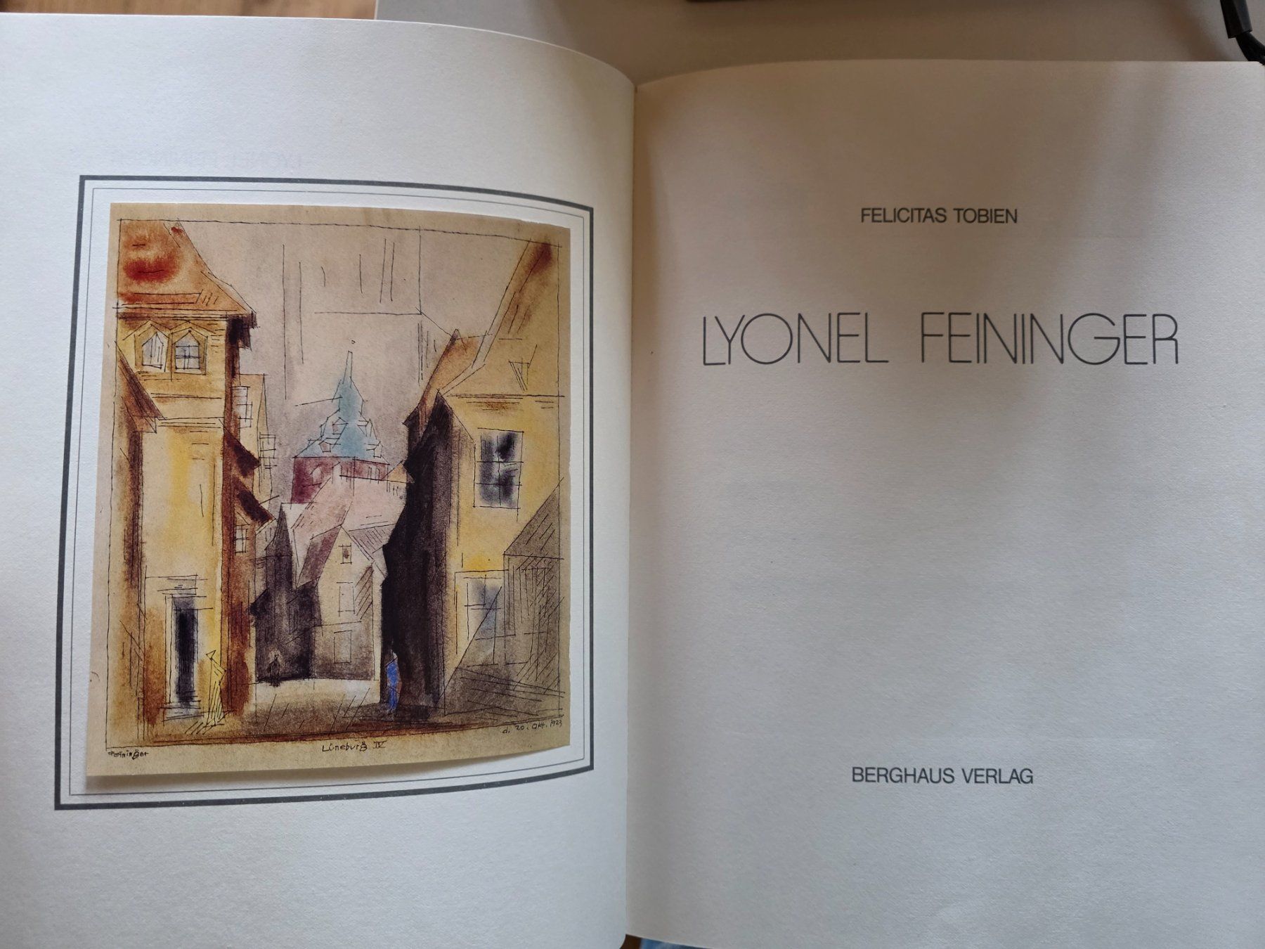 Bücher: Lyonel Feininger - Berghaus Verlag 1988 – Gebraucht aus Walterswil BE von Lonitti 5